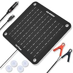 ECO-WORTHY 10W Solar Battery Charger Maintainer