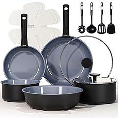 Carote 17-Piece Ceramic Cookware Set