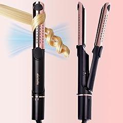 ELLA BELLA Hair Straightener and Air Curler 2 in 1