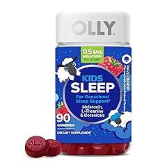 OLLY Kids Sleep Gummy, Raspberry Flavor