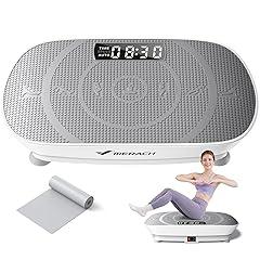 MERACH Vibration Plate Exercise Machine Grey
