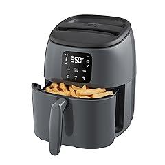 Dash Tasti-Crisp Electric Air Fryer, 2.6 Qt Grey