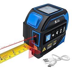 SUNHAIXIA 4-in-1 Laser Tape Measure