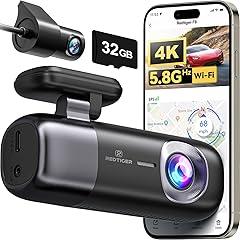 REDTIGER F9 4K Dual Dash Cam