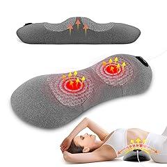 Electric Lumbar Support Pillow with Heat & Massage