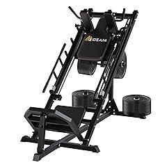 Mdeam 45-Degree Leg Press Hack Squat Machine