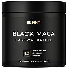ELMNT Organic Black Maca Root with Ashwagandha