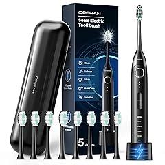 Operan Rechargeable Sonic Electric Toothbrush Black