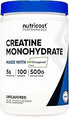 Nutricost Creapure Creatine Monohydrate 500g Unflavored