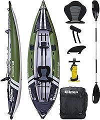 Elkton Outdoors Steelhead Inflatable Fishing Kayak
