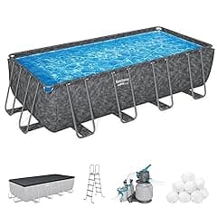 Bestway APX 365 Rectangular Swimming Pool Set