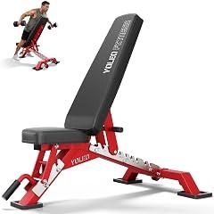 YOLEO Commercial Adjustable Weight Bench