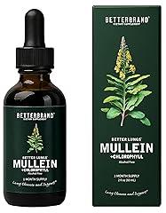 BetterLungs Mullein Leaf Extract Drops