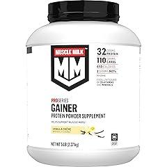 Muscle Milk Gainer Protein Powder Vanilla 5 lb