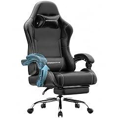 Dowinx Ergonomic Gaming Chair with Footrest