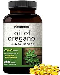 NatureBell Oregano Oil with Black Seed 360-Day Supply