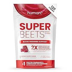 humanN SuperBeets Heart Chews, Pomegranate Berry Flavor