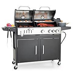 Captiva Designs Dual Fuel BBQ Grill Combo