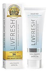 LIVFRESH Toothpaste Gel Peppermint