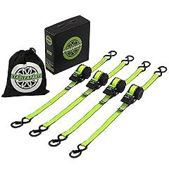Starleaparts Retractable Ratchet Straps 1.0in x 12ft