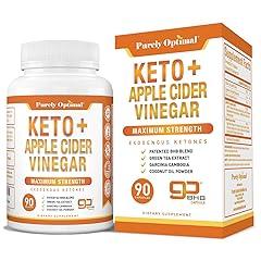 Purely Optimal Keto BHB & Apple Cider Vinegar Supplement