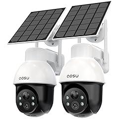AOSU Solar Security Cameras System C9E-2P