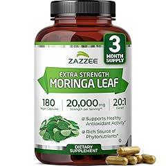 Zazzee Organic Moringa 20:1 Extract