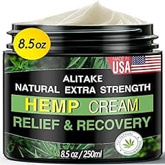 Alitake Natural Hemp Cream 8.5 oz
