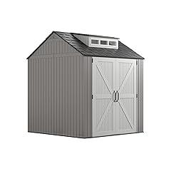 Rubbermaid Resin Outdoor Storage Shed 7x7 Ft