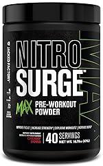 Nitrosurge Max Pre Workout Powder Cherry Bomb