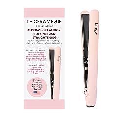 L'ANGE HAIR Le Ceramique Flat Iron (Blush)