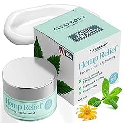Clearbody Organics Hemp Cream Maximum Strength 4 oz