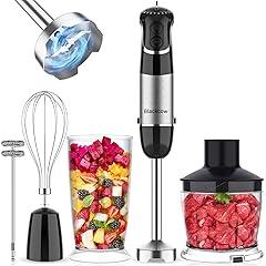 Blackcow Immersion Blender 12-Speed Electric Mixer