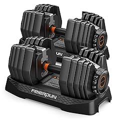 FEIERDUN Adjustable Dumbbells 15-in-1 Set
