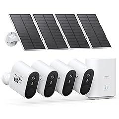AOSU Solar Security Camera System 4-Cam Kit