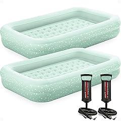 Intex Kids Inflatable Travel Bed Set (2 Pack)