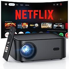HAPPRUN 4K Smart Projector with Dolby Audio