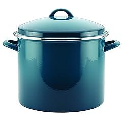 Rachael Ray Marine Blue Stockpot 12 Quart