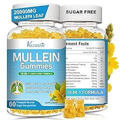 Vazatisi Mullein Gummies for Lung Detox