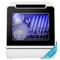 Euhomy Portable Countertop Dishwasher with Water Tank