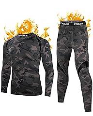 Muezna Men's Thermal Underwear Set