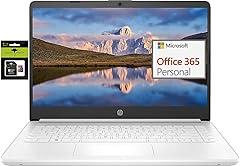 HP 14" Ultralight Laptop, Intel N4120, 8GB RAM, 192GB Storage