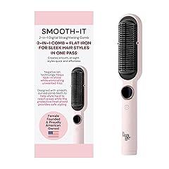 L'ANGE HAIR Smooth-It 2-in-1 Straightening Comb