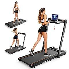 Hccsport 3-in-1 Foldable Treadmill with Desk