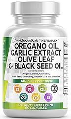 Oregano Oil Immune & Digestive Support Supplement