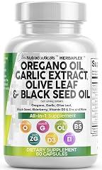 Oregano Oil Immune & Digestive Support Supplement