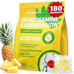 Glucosamine Chondroitin Gummies Extra Strength Joint Support