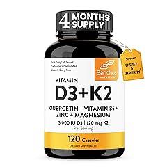 Vitamin D3 K2 Supplement with Minerals