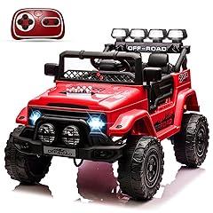 Hipicute 12V Kids Electric Ride-On Car