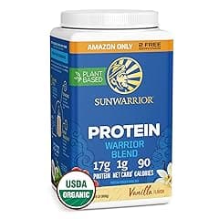 Sunwarrior WarriorBlend Vegan Protein Powder Vanilla